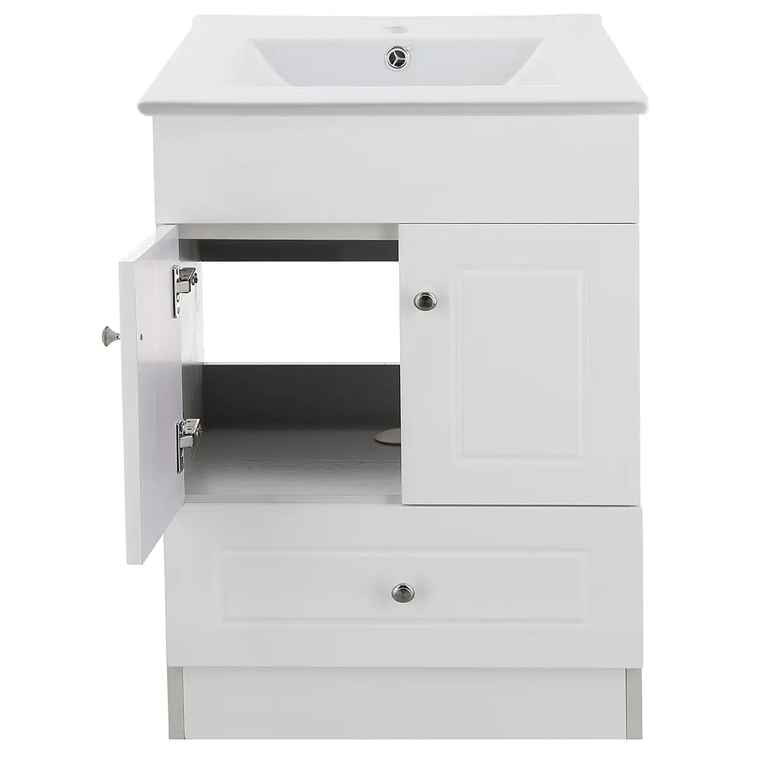 Mueble Vanitorio + Cubierta de Loza Plana Super Muebles 60PHP (60x47x80cm) 2