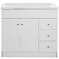 Mueble Vanitorio + Cubierta de Loza Relieve Super Muebles SM120PHDBF (120x47x80cm) - Miniatura 1