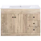 Mueble Vanitorio + Cubierta de Loza Plana Super Muebles SM120PHWP (120x47x80cm) - Miniatura 1