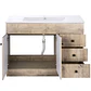 Mueble Vanitorio + Cubierta de Loza Plana Super Muebles SM120PHWP (120x47x80cm) - Miniatura 2