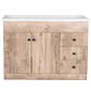 Mueble Vanitorio + Cubierta de Loza Relieve Super Muebles SM120PHWF (120x47x80cm) - Miniatura 1
