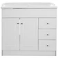 Mueble Vanitorio + Cubierta de Loza Relieve Super Muebles SM100PHDBF (100x47x80cm) - Miniatura 1