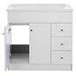 Mueble Vanitorio + Cubierta de Loza Relieve Super Muebles B80PHDF-B (80x47x80cm) - Miniatura 2
