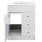Mueble Vanitorio + Cubierta de Loza Plana Super Muebles 70PHNP (70x47x80cm) - Miniatura 2