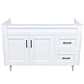 Mueble Vanitorio Base Sin Cubierta Málaga SM120SK Blanco (120x45x80cm) - Miniatura 1