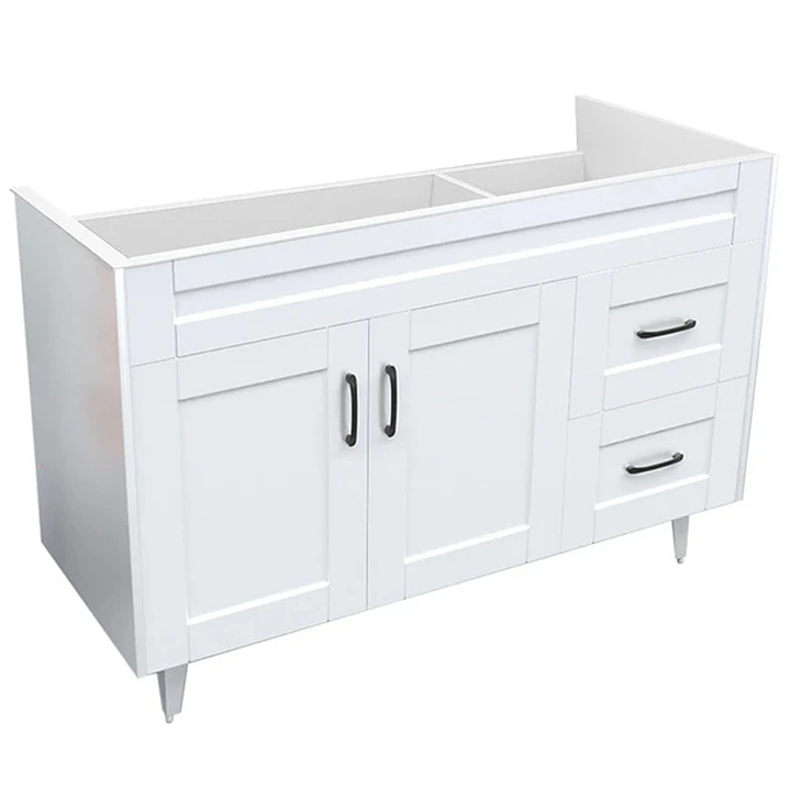 Mueble Vanitorio Base Sin Cubierta Málaga SM120SK Blanco (120x45x80cm) 2