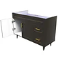 Mueble Vanitorio Base Sin Cubierta Málaga SM120SK Café (120x45x80cm) - Miniatura 4
