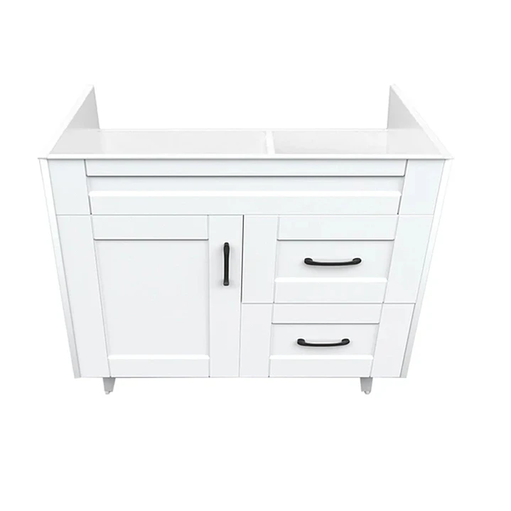 Mueble Vanitorio Base Sin Cubierta Málaga SM80SK Blanco (80x45x80cm) 2