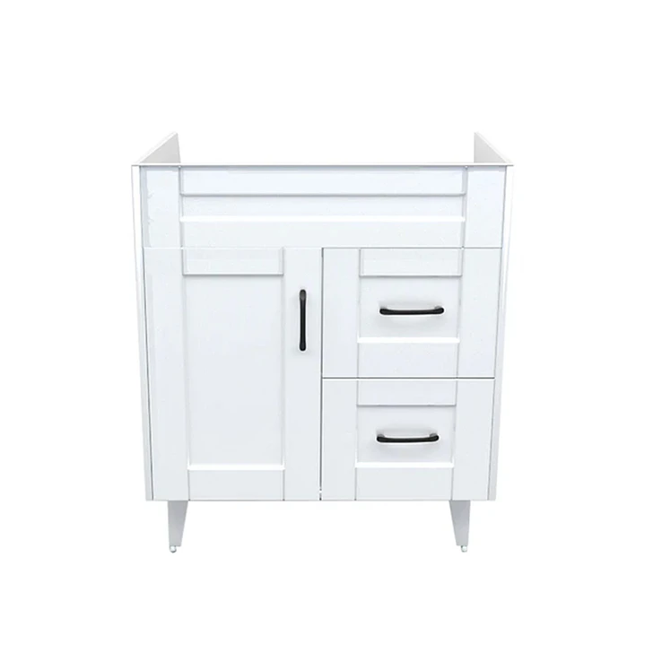 Mueble Vanitorio Base Sin Cubierta Málaga SM70SK Blanco (70x45x80cm) 1