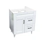 Mueble Vanitorio Base Sin Cubierta Málaga SM70SK Blanco (70x45x80cm) - Miniatura 3