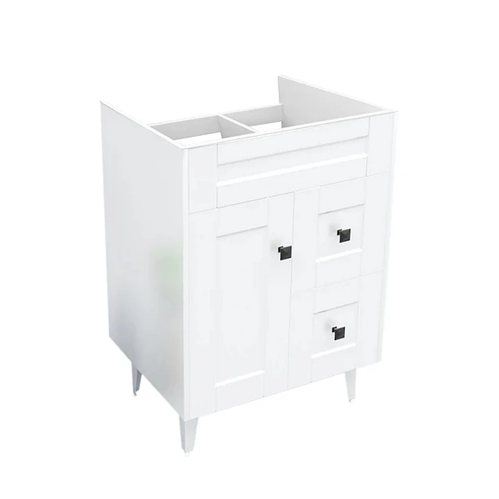 Mueble Vanitorio Base Sin Cubierta Málaga SMN60SK Blanco (60x45x80cm) 2