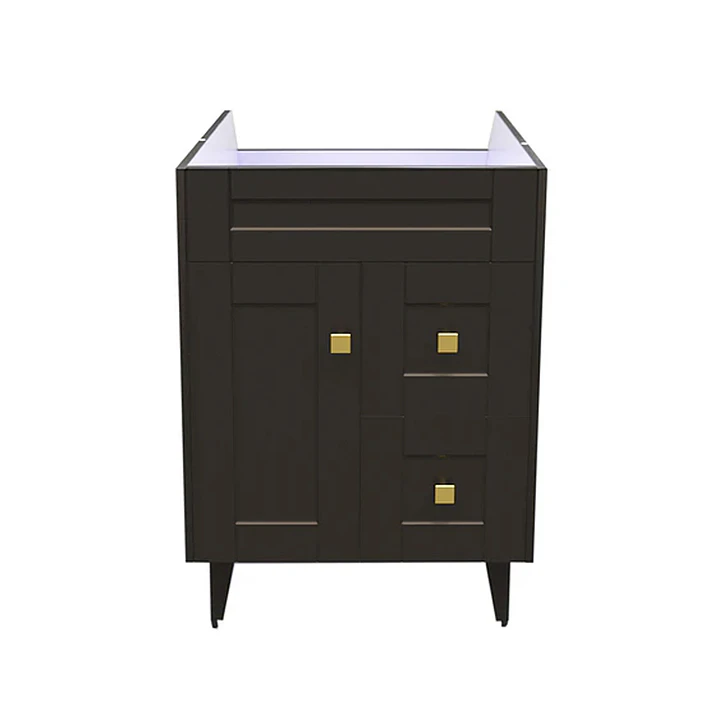Mueble Vanitorio Base Sin Cubierta Málaga SMN60SK Café (60x45x80cm) 1