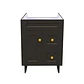 Mueble Vanitorio Base Sin Cubierta Málaga SMN60SK Café (60x45x80cm) - Miniatura 1