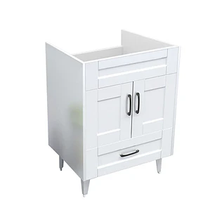 Mueble Vanitorio Base Sin Cubierta Málaga SMB60SK Blanco (60x45x80cm)