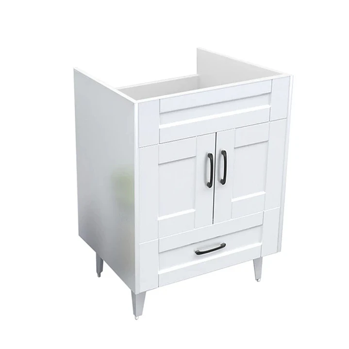 Mueble Vanitorio Base Sin Cubierta Málaga SMB60SK Blanco (60x45x80cm) 2