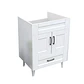 Mueble Vanitorio Base Sin Cubierta Málaga SMB60SK Blanco (60x45x80cm) - Miniatura 2