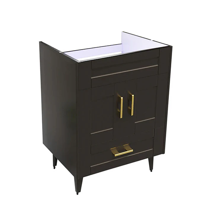 Mueble Vanitorio Base Sin Cubierta Málaga SMB60SK Café (60x45x80cm) 2
