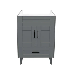 Mueble Vanitorio Base Sin Cubierta Málaga SMB60SK Gris (60x45x80cm)