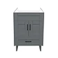 Mueble Vanitorio Base Sin Cubierta Málaga SMB60SK Gris (60x45x80cm) - Miniatura 1