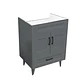Mueble Vanitorio Base Sin Cubierta Málaga SMB60SK Gris (60x45x80cm) - Miniatura 2