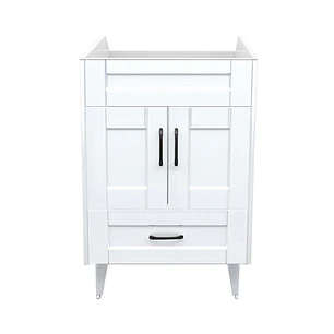 Mueble Vanitorio Base Sin Cubierta Málaga SM50SK Blanco (50x39x80cm)