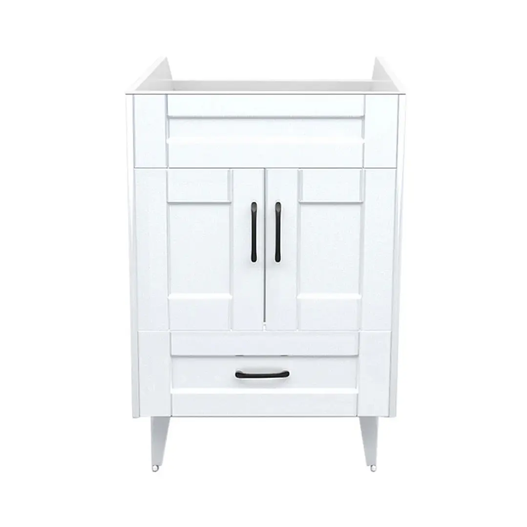 Mueble Vanitorio Base Sin Cubierta Málaga SM50SK Blanco (50x39x80cm) 1
