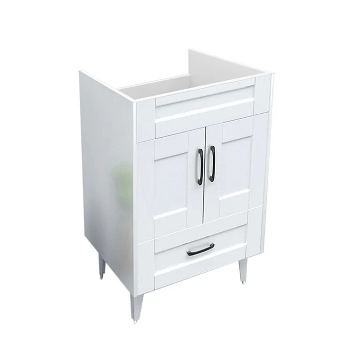 Mueble Vanitorio Base Sin Cubierta Málaga SM50SK Blanco (50x39x80cm) 2