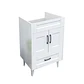 Mueble Vanitorio Base Sin Cubierta Málaga SM50SK Blanco (50x39x80cm) - Miniatura 2