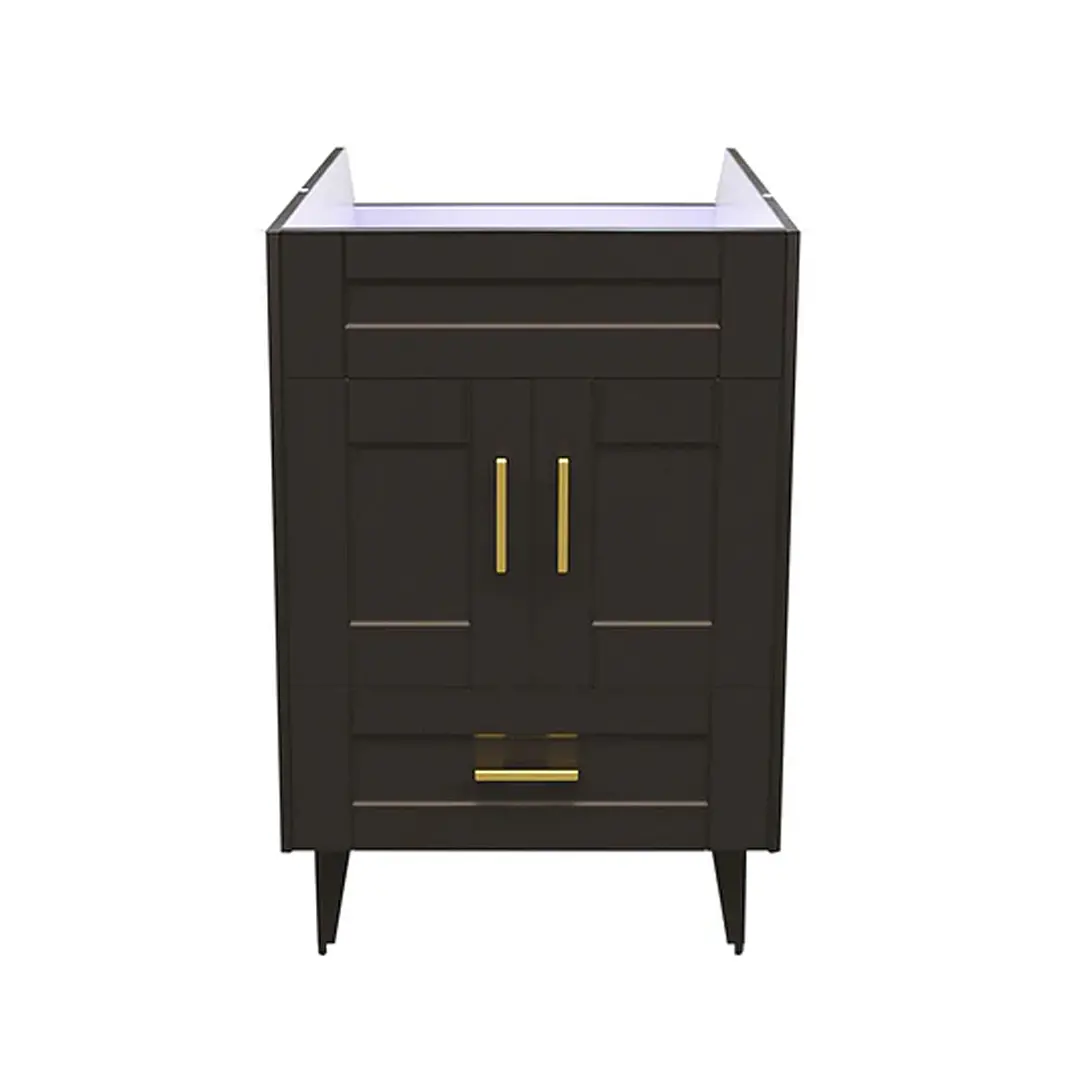 Mueble Vanitorio Base Sin Cubierta Málaga SM50SK Café (50x39x80cm) 1