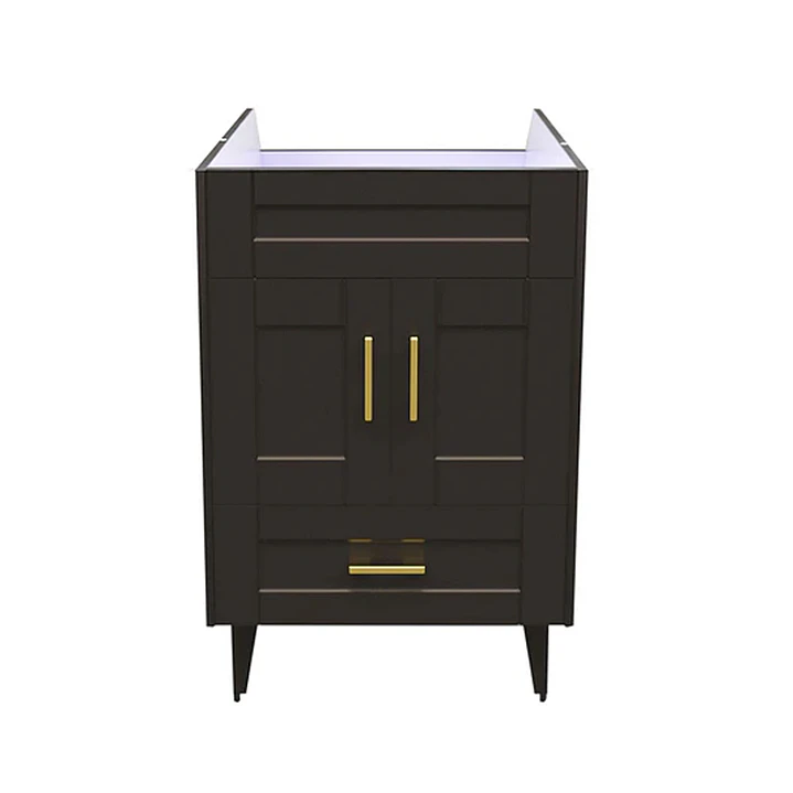 Mueble Vanitorio Base Sin Cubierta Málaga SM50SK Café (50x39x80cm) 1