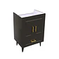 Mueble Vanitorio Base Sin Cubierta Málaga SM50SK Café (50x39x80cm) - Miniatura 2