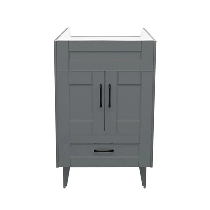 Mueble Vanitorio Base Sin Cubierta Málaga SM50SK Gris (50x39x80cm) 1