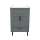 Mueble Vanitorio Base Sin Cubierta Málaga SM50SK Gris (50x39x80cm) - Miniatura 1