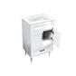 Mueble Vanitorio + Cubierta de Loza Plana Málaga SM50SK Blanco P (50x40x80cm) - Miniatura 2