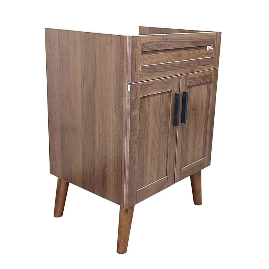 Mueble Vanitorio Base Sin Cubierta Nogal SM6040 (58,5x39x80cm)  4