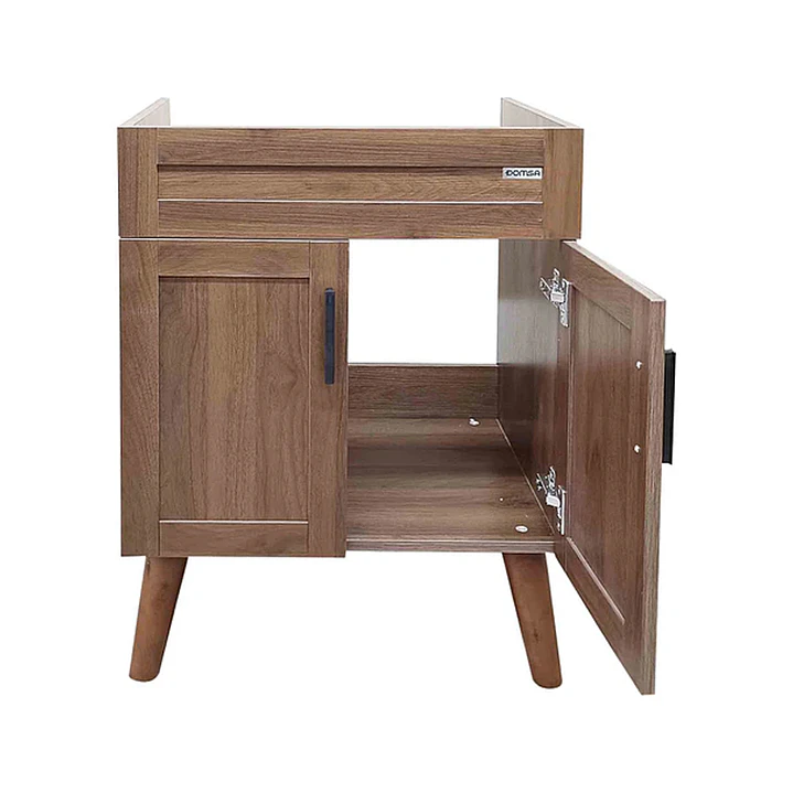 Mueble Vanitorio Base Sin Cubierta Nogal SM6040 (58,5x39x80cm)  5