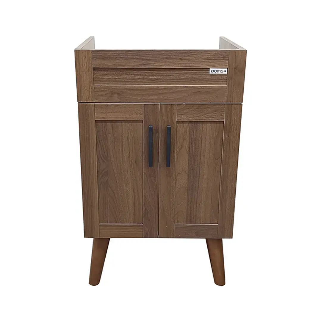 Mueble Vanitorio Base Sin Cubierta Nogal SM5040 (48,5x39x80cm)  1