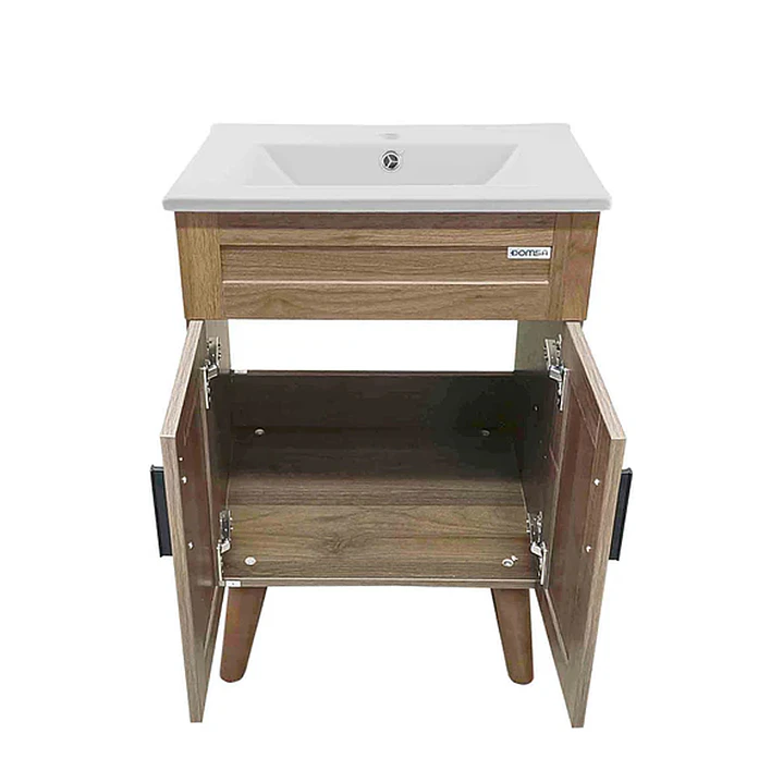 Mueble Vanitorio + Cubierta de Loza Nogal SM5040 P (50x40x80cm) 4
