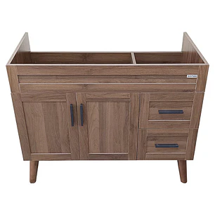 Mueble Vanitorio Base Sin Cubierta Nogal SM10047 (98,5x46x80cm)