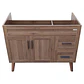 Mueble Vanitorio Base Sin Cubierta Nogal SM10047 (98,5x46x80cm) - Miniatura 2