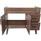 Mueble Vanitorio Base Sin Cubierta Nogal SM10047 (98,5x46x80cm) - Miniatura 9