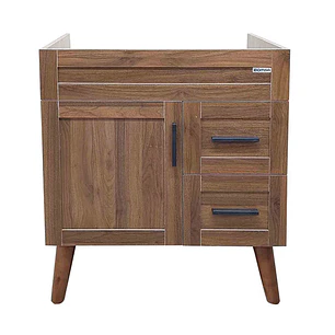 Mueble Vanitorio Base Sin Cubierta Nogal SM7047 (68,5x46x80cm) 