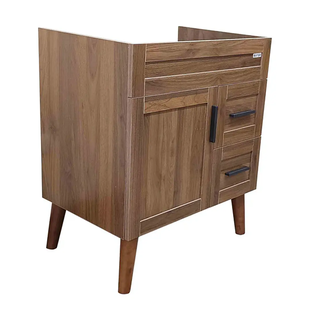 Mueble Vanitorio Base Sin Cubierta Nogal SM7047 (68,5x46x80cm)  3