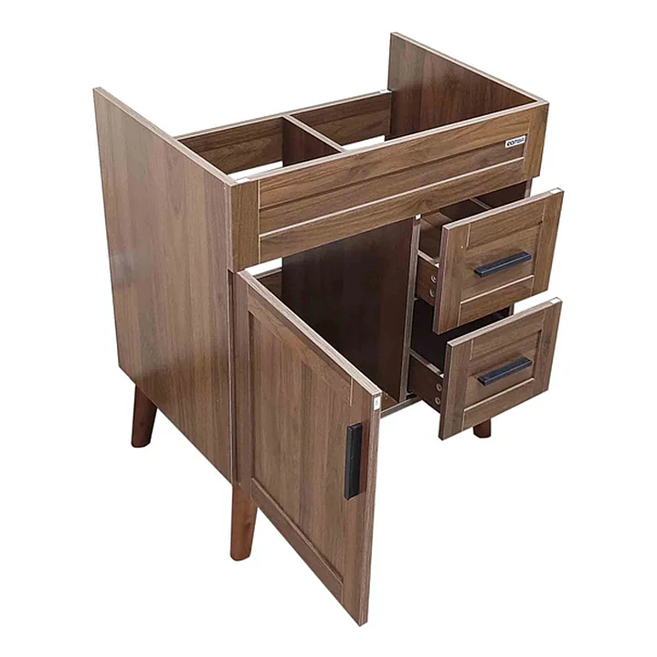 Mueble Vanitorio Base Sin Cubierta Nogal SM7047 (68,5x46x80cm)  6