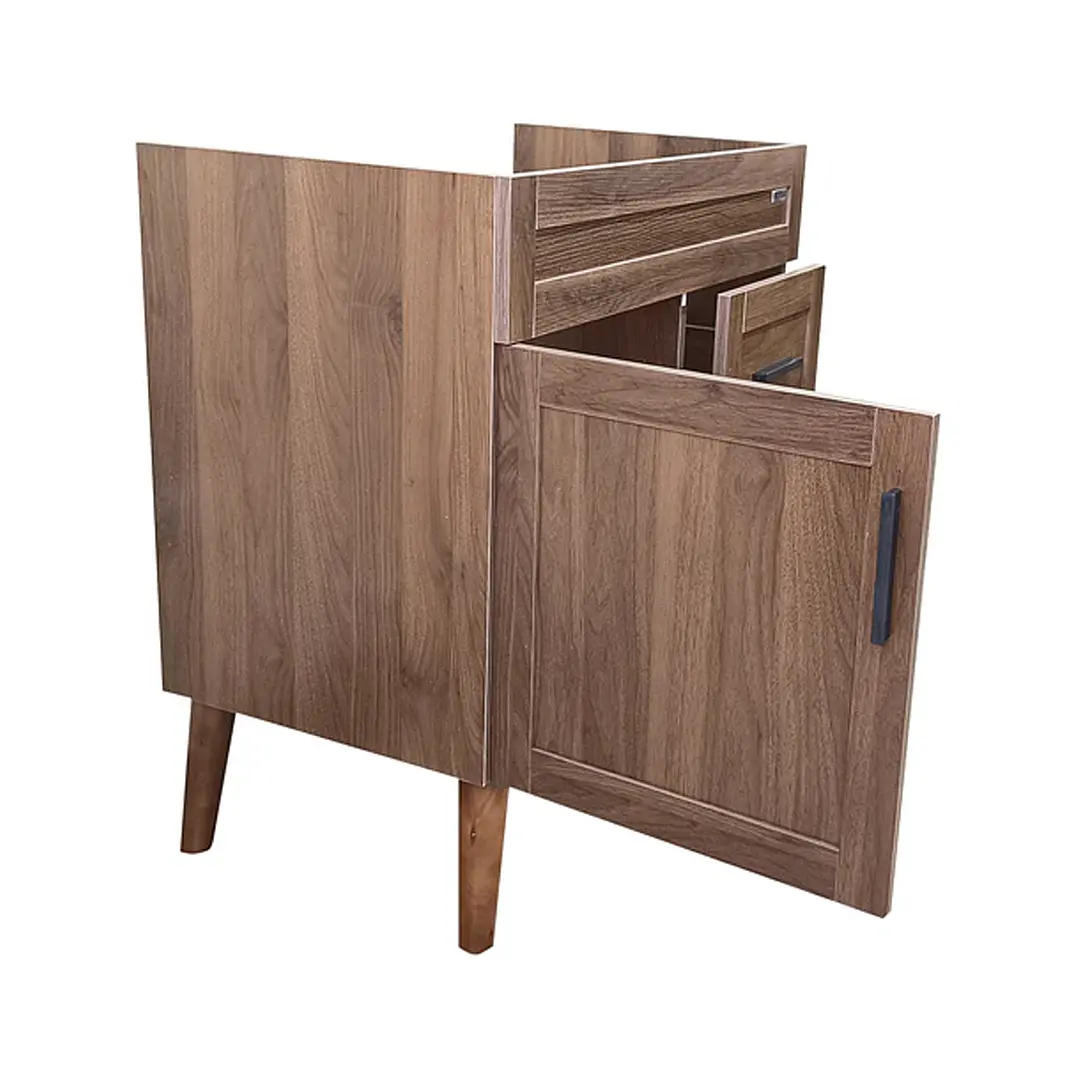 Mueble Vanitorio Base Sin Cubierta Nogal SM8047 (78,5x46x80cm) 8
