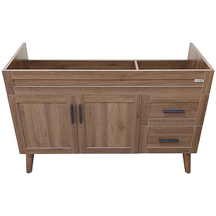 Mueble Vanitorio Base Sin Cubierta Nogal SM12047S (118,5x46x80cm)