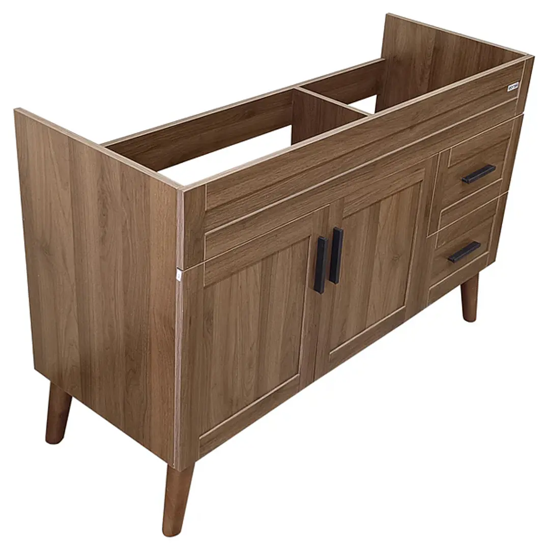 Mueble Vanitorio Base Sin Cubierta Nogal SM12047S (118,5x46x80cm) 3