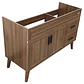 Mueble Vanitorio Base Sin Cubierta Nogal SM12047S (118,5x46x80cm) - Miniatura 3