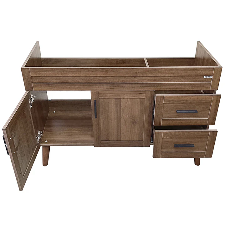 Mueble Vanitorio Base Sin Cubierta Nogal SM12047S (118,5x46x80cm) 5