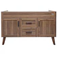 Mueble Vanitorio Base Sin Cubierta Nogal SM12047D (118,5x46x80cm) - Miniatura 1